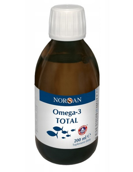 Norsan Omega-3 Total - Smak Naturalny (200 Ml)