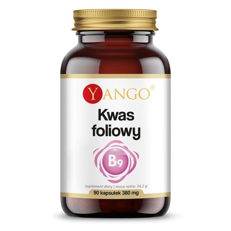 Kwas foliowy 600 mcg (90 kaps.)