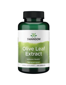 Swanson Olive Leaf Extract 500 Mg (120 Kaps.)