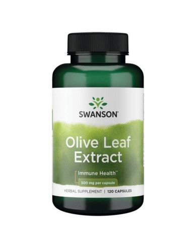 Swanson Olive Leaf Extract 500 Mg (120 Kaps.)