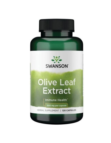Swanson Olive Leaf Extract 500 Mg (120 Kaps.)