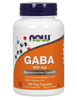 Now Foods Gaba 500 Mg (100 Kaps.)