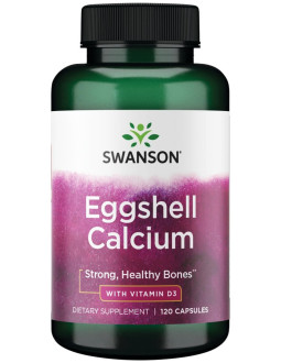 Swanson Eggshell Calcium With Vitamin D3 (60 Kaps.)