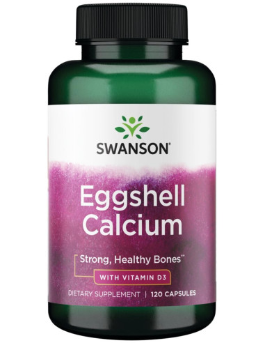 Swanson Eggshell Calcium With Vitamin D3 (60 Kaps.)