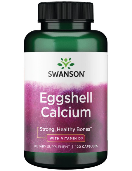 Swanson Eggshell Calcium With Vitamin D3 (60 Kaps.)