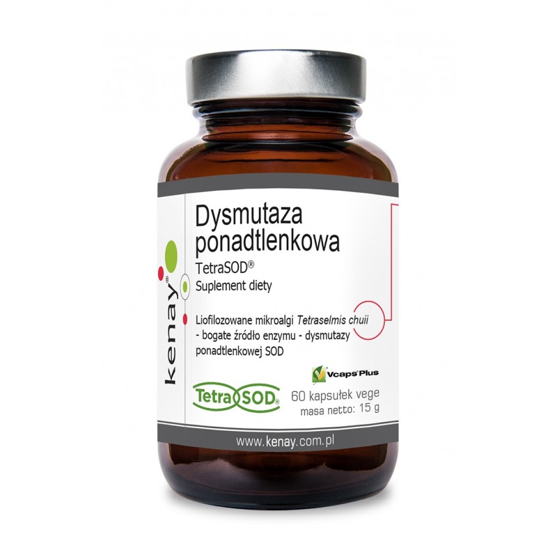 SOD 750 IU - Dysmutaza ponadtlenkowa TetraSOD® (60 kaps.)