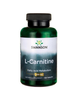 Swanson L-Carnitine - L-Karnityna 500 Mg (100 Tabl.)