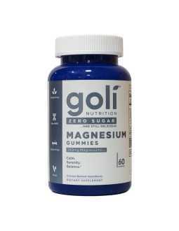 Goli Nutrition Zero Sugar Magnesium - Magnez - Żelki Bez Cukru (60 Żelek)