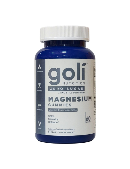 Goli Nutrition Zero Sugar Magnesium - Magnez - Żelki Bez Cukru (60 Żelek)