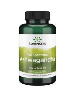 Swanson Full Spectrum Ashwagandha (100 Kaps.)