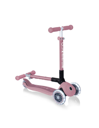 Hulajnoga 3-kołowa globber foldable lights ecologic berry