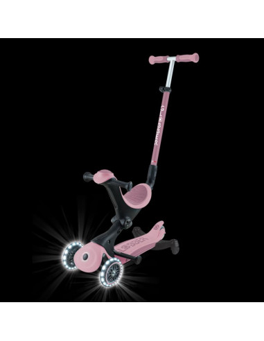 Hulajnoga z siedziskiem jeździk go•up deluxe lights ecologic 360 (697-510)