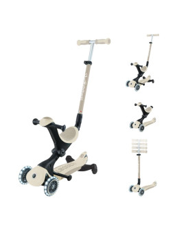 Hulajnoga z siedziskiem jeździk go•up deluxe lights ecologic 360 (697-566) 2