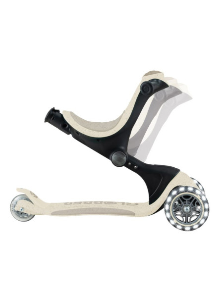 Hulajnoga z siedziskiem jeździk go•up deluxe lights ecologic 360 (697-566)