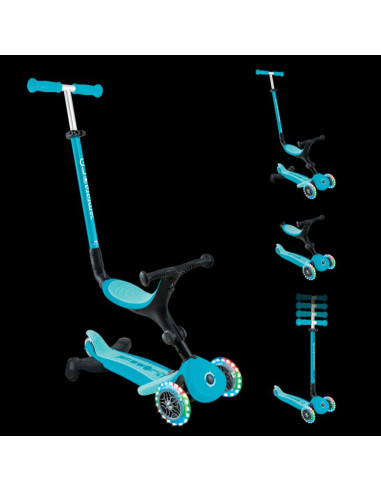 Hulajnoga z siedziskiem jeździk go•up active lights 360 (749-300)