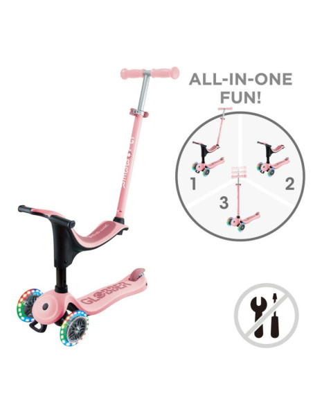 Hulajnoga z siedziskiem go•up sporty lights (452-710-4 s)