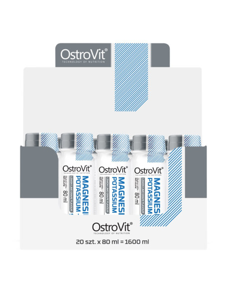 Ostrovit Magnesium Potassium + B6 Shot (20 X 80 Ml)