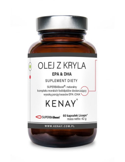 Kenay Superba Boost Olej Z Kryla - Epa & Dha (60 Kaps.)