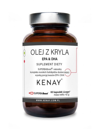 Kenay Superba Boost Olej Z Kryla - Epa & Dha (60 Kaps.)