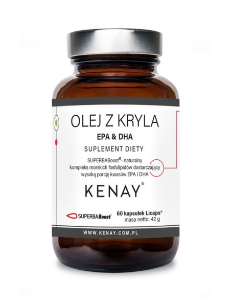 Kenay Superba Boost Olej Z Kryla - Epa & Dha (60 Kaps.)