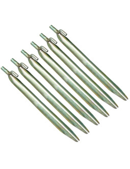 Śledzie namiotowe stalowe z hakiem high peak v-peg 6 szt. 42209 2