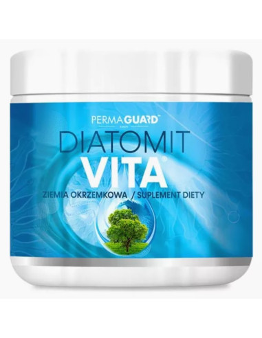 Perma-Guard Diatomit Vita - Okrzemki Spożywcze Krzem (200 G)
