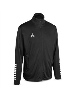 Bluza piłkarska treningowa rozpinana select pisa czarna