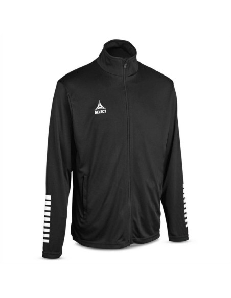 Bluza piłkarska treningowa rozpinana select pisa czarna