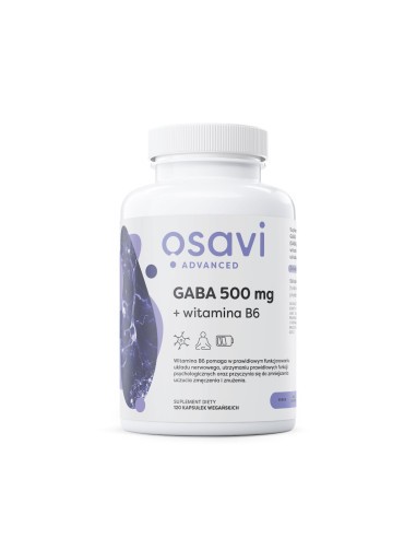 Osavi Gaba 500 Mg + Witamina B6 (120 Kaps.)