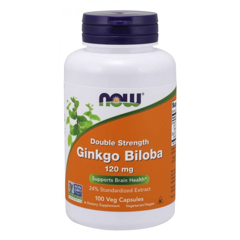 Ginkgo Biloba - Miłorząb Japoński ekstrakt  (100 kaps.)