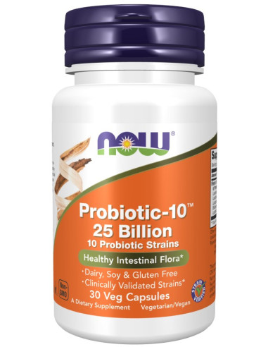 Now Foods Probiotic-10 - 25 Bilion (30 Kaps.)