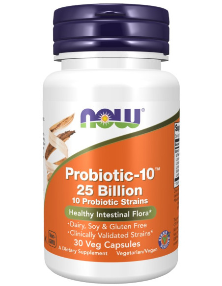 Now Foods Probiotic-10 - 25 Bilion (30 Kaps.)