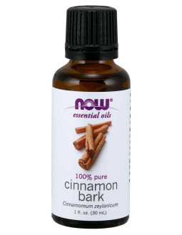 Now Foods 100% Olejek Z Kory Cynamonu Cinnamon Bark - Cynamon (30 Ml)