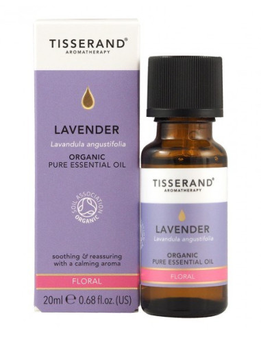 Tisserand Aromatherapy Lavender Organic - Olejek Lawendowy (20 Ml)