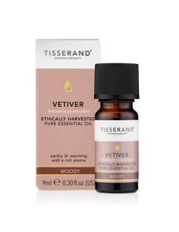 Tisserand Aromatherapy Vetiver Ethically Harvested - Olejek Wetyweria (9 Ml)