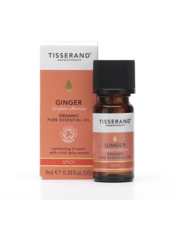 Tisserand Aromatherapy Ginger Organic - Olejek Z Imbiru (9 Ml)
