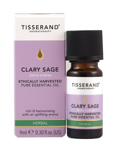 Tisserand Aromatherapy Clary Sage Ethically Harvested - Olejek Z Szałwi (9 Ml)
