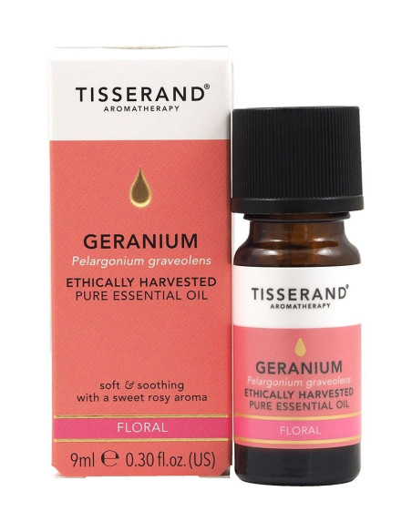 Tisserand Aromatherapy Geranium Ethically Harvested - Olejek Z Pelargonii (9 Ml)