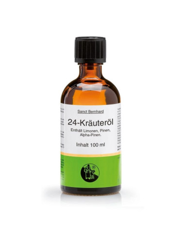 Krauterhaus Sanct Bernhard Olejek Eteryczny 24 Zioła - 100% Naturalny (100 Ml)
