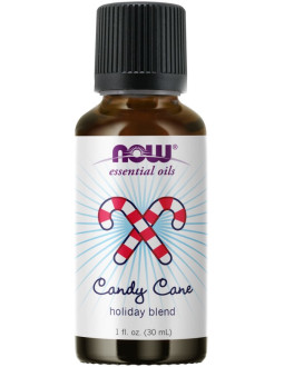 Now Foods Candy Cane Oil Blend - Mieszanka Na Święta (30 Ml)