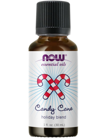 Now Foods Candy Cane Oil Blend - Mieszanka Na Święta (30 Ml)