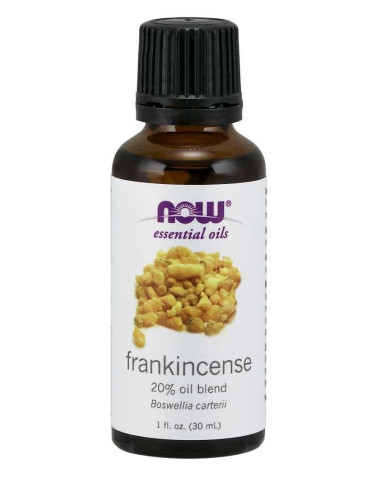 Now Foods Frankincense Oil Blend  - Olejek Z Kadzidłowca I Jojoba (30 Ml)