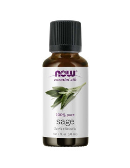 Now Foods 100% Olejek Z Szałwii - Sage - Szałwia (30 Ml)