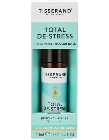 Tisserand Aromatherapy Total De-Stress Pulse Point Roller Ball (10 Ml)