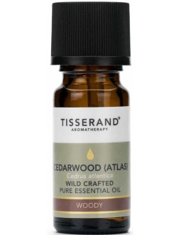 Tisserand Aromatherapy Cedarwood Atlas Wild Crafted - Olejek Z Drzewa Cedrowego (Cedr Atlaski) (9 Ml)