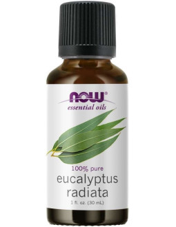 Now Foods 100% Olejek Eukaliptusowy - Eukaliptus Australijski - Eucalyptus Radiata (30 Ml)