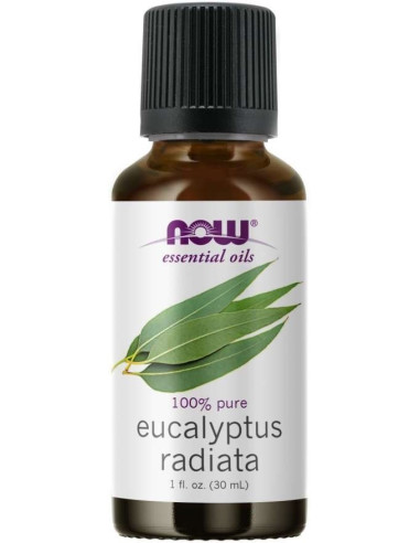 Now Foods 100% Olejek Eukaliptusowy - Eukaliptus Australijski - Eucalyptus Radiata (30 Ml)