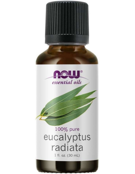 Now Foods 100% Olejek Eukaliptusowy - Eukaliptus Australijski - Eucalyptus Radiata (30 Ml)
