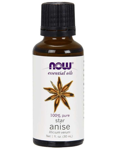 Now Foods 100% Olejek Anyżowy - Anyż (30 Ml)