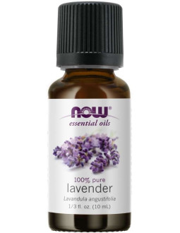 Now Foods 100% Olejek Lawendowy - Lawenda Lavender (10 Ml)